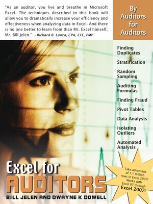 cover image of Excel for Auditors